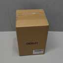 Cesun Mini Desktop Trash Can with Swing Lid, 0.4 Gallon Small Desk Trash Can, Countertop Wastebasket, Modern Tiny Tabletop Bin for Home Office, Makeup Area, or Car Interior (Black)