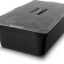 Carlisle FoodService Products 10202B03 StorPlus Full Size Food Pan, Polycarbonate, 6" Deep, Black