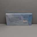 FOPETT Wireless Keyboard and Mouse Combo, 104 Keys Full-Sized 2.4 GHz Round Keycap Colorful Keyboards, USB Receiver Plug and Play, for Windows, Mac, PC, Laptop, Desktop (Dark Blue)