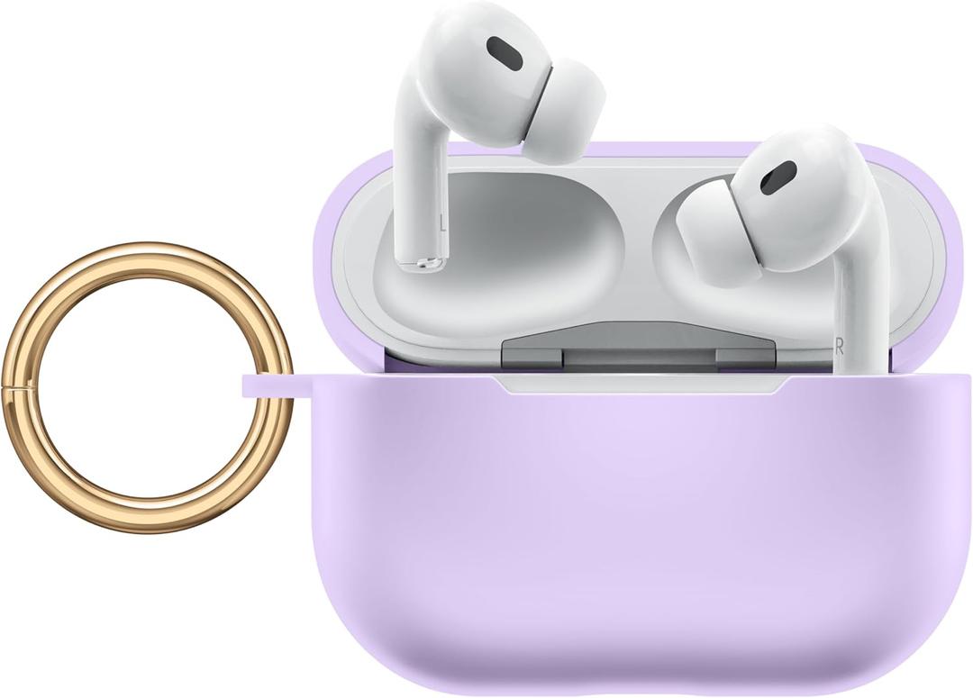 Forever Sunday's Silicone Airpods Case Cover – Protective Shockproof & Dustproof AirPod Cover Cases with Keychain - Compatitble with AirPods Pro, 3rd Gen, 1st & 2nd Gen