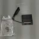 LANSCOERY Acrylic Championship Ring Display Case with 3Color LED Light, DustProof Door & Dual Stands + Photo Frame  Clear Memorabilia Showcase Box