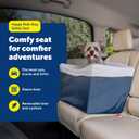 PetSafe Happy Ride Dog Safety Car Seat, Navy
Rigid Frame, No Tools, Quilted Liner and Pillow, Machine Washable Cover, Fits Bucket or Bench Seats, Dogs Up to 30 Lb
