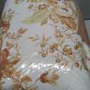 BLOOMHAVEN Full Comforter Set -7 Pieces Autumn Leaf Floral Comforter Set for All Seasons, Bed in a Bag Full with Botanical Flowers Comforter, Sheets, Pillowcases & Shams