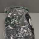 17x10x9 Carry On Backpack For United Airlines - 25L Maximum Sized Air Travel Backpack - Travel Luggage Bag for Men and Women - Premium Underseat Bag for Travel Accessories - Black Backpack