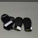 Hcpet Dog Boots for Large Dogs, Dog Shoes for Winter Snow Hot Pavement, Paw Protector Dog Booties Designed for Comfort and Breathability, Outdoor Booties for Small Medium Dogs for Hiking Black Size 6 (#6 (Width 2.36 inch) for 52-68 lbs)