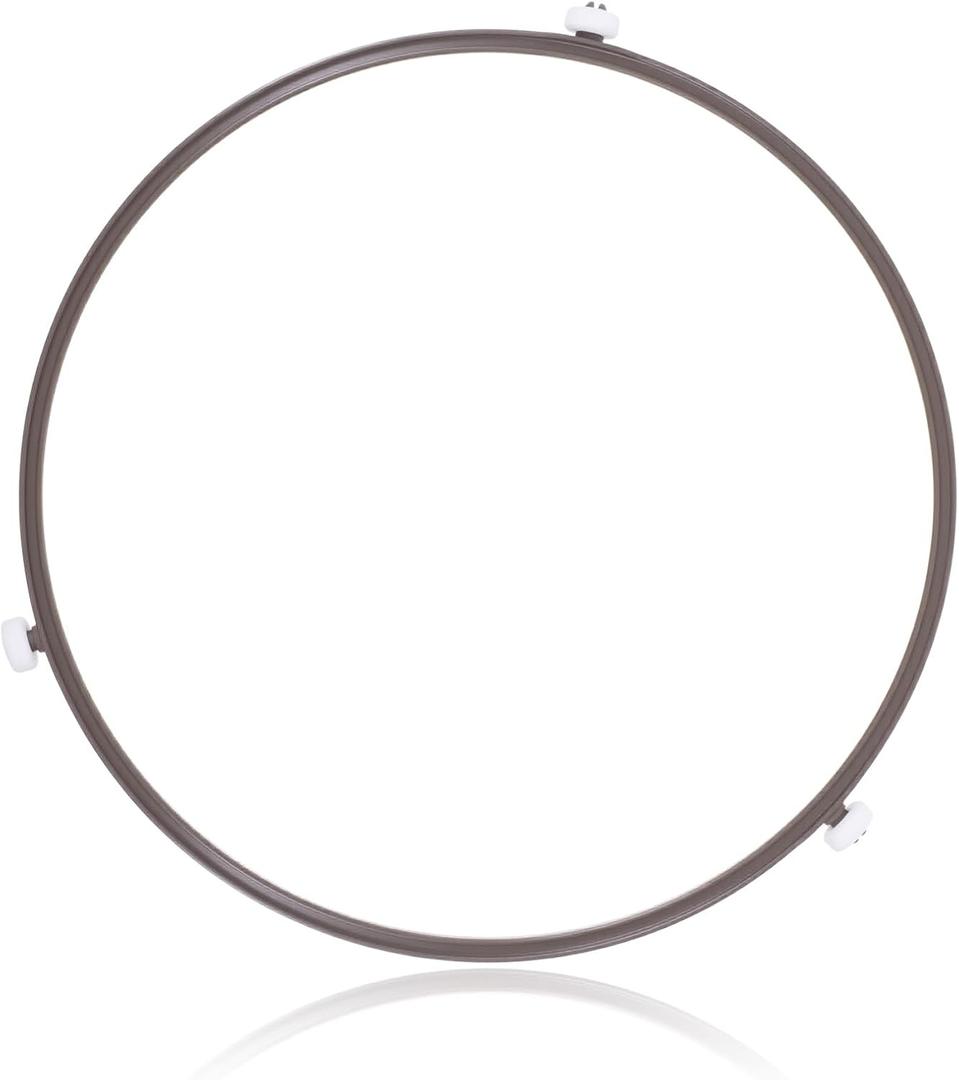 Microwave Turntable Ring, Microwave Roller Ring Replacement, 8.74in Heat Resistant Microwave Spinner Replacement for Microwave Oven Glass Tray, Universal Replacements Part
