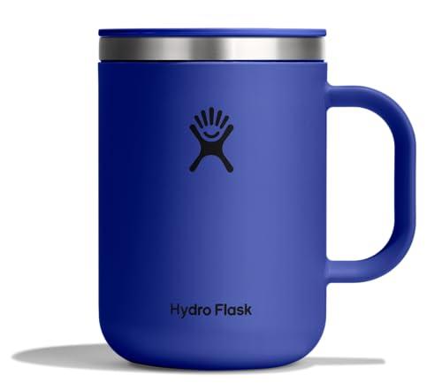 Hydro Flask Coffee Mug – Insulated Stainless Steel, Non Spill, Leak Resistant Travel Mug 24 Oz Capri Blue
