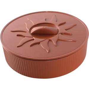 Nordic Ware Microwave Tortilla and Pancake Warmer, 10-Inch,Orange
