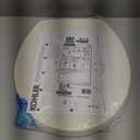 KOHLER 20111-96 Brevia, Slow Close Toilet Seat, Round Toilet Seat, Grip-Tight Bumpers, Quick-Attach Hardware, Biscuit