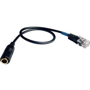 2 x Headset Adapter RJ9 to 3.5mm Headset Plug for Cisco 7965G 7970 7970G 7971G 8961 Office Telephone or Plantronics Amplifier: M10 M12 M22 & MX10 Vista Modular Adapters(1 Pack)
