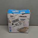 Hamilton Beach 6-Speed Electric Hand Mixer with Whisk, Traditional Beaters, Snap-On Storage Case, 250 Watts, White