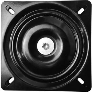 MySit 10" (245mm) Square Heavy Duty Swivel Replacement for Recliner Chair or Furniture - Ball Bearing Swivel Plate Mechanism - Flat (10-Inch - 1pc)