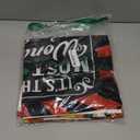 Lanpn Black Santa 22x22 Christmas Pillow Covers Set of 4, Black African American Claus Girl Decorative Holiday Throw Pillow Case Cushion Cover 22 x 22 for Indoor Sofa Couch Xmas Decor