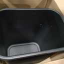 Rubbermaid Commercial Products Wastebasket, Black, 3.25-Gallon