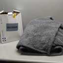 Sealy Electric Blanket Full Size, Soft Sherpa Heated Blanket Single Control with 10 Heating Levels & 1 to 12 Hours Auto-Off Settings Over-Heated Protection 80"x84" Machine Washable, Dark Grey