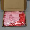 Jenaai 30 Sets Heart Foil Balloons Bulk, 30 18" Heart Balloons, 30 Satin Bows for Balloon and 2 Pcs Ribbons, Love Foil Balloon for Wedding Party Supplies Bridal(Pink, Red)