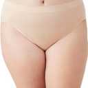 Wacoal Women's B-Smooth Seamless Full Coverage Hi-Cut Brief Panty, 834175 Rose Dust, 2X