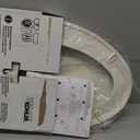 KOHLER 20110-96 Brevia, Slow Close Toilet Seat, Elongated Toilet Seat, Grip-Tight Bumpers Quick-Attach Hardware, Biscuit