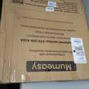 Mumeasy 30" Tall Baby Gate for Stairs & Doorways, No Bottom Bar Dog Gate
