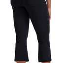 VOOVEEYA Women's Bootcut Leggings - Bootleg Yoga Pants Flare with 4 Pockets,Tummy Control High Waisted Casual Dress Pants, XL