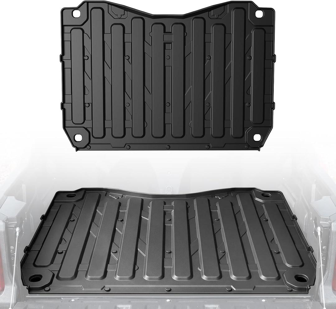 Cargo Bed Mat Liner for Honda Pioneer 1000-3 1000-6 2016-2025 | TPE, Anti-slip Cargo Liner Slush Liner, All Weather Protection, Not for 1000-5, Easy Clean, Extra Edge, Precision Fit