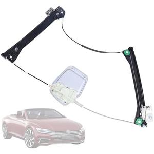 Getfarway 1Q0-837-462-G Power Window Regulator Front Right Passenger Side Compatible with VW Volkswagen Eos 2008-2016 Replace 1Q0837462G 1Q0-837-462G 1Q0-837 462 G RH