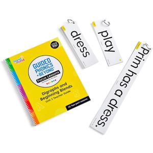 hand2mind Guided Phonics + Beyond Focus Lessons Unit 3 Teacher Guide, Science of Reading Classroom Materials, Kindergarten Homeschool Curriculum Supplies, Early Childhood Education Materials