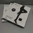 3 x WAKUNA 40D/80D Pantyhose Opaque Tights 2 Pairs Resistant Control Top (Large)