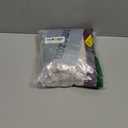 jinchan Floral Linen Tier Curtains 36 Inch Farmhouse Cafe Curtains Tie Top Botanic Drapes for Small Windows Over Sink for Kitchen Country Rustic Laundry Room Bathroom RV 2 Panels Blue on Beige