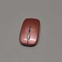 WREANU Wireless Bluetooth Mouse Rechargeable Laptop Mice with LED Lights Silent Slim Use(BT5.2 & 2.4G Portable USB) Dual Mode Computer Mouse for Laptop/iPad/Tablet/Apple/Computer/Mac(Rose Gold)