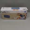 bella 2 Slice Slim Toaster, Fits-anywhere™ Kitchenware, 6 Setting Shade Control with Reheat & Cancel Buttons, Fits Sourdough, 10” Long Slot, Anti Jam & Auto Shutoff, 900 Watt, Surf