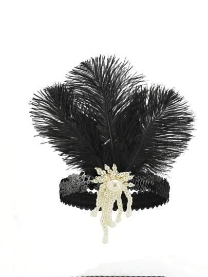 BLACK HALLOWEEEN HEADBAND