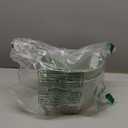 ZMTECH 8 Inch Hanging Planters for Indoor Plants, Hanging Baskets for Plants Outdoor with Visible Water Level, Hanging Flower Pots with Drainage Holes & Removable Tray (2 Pack, Green)