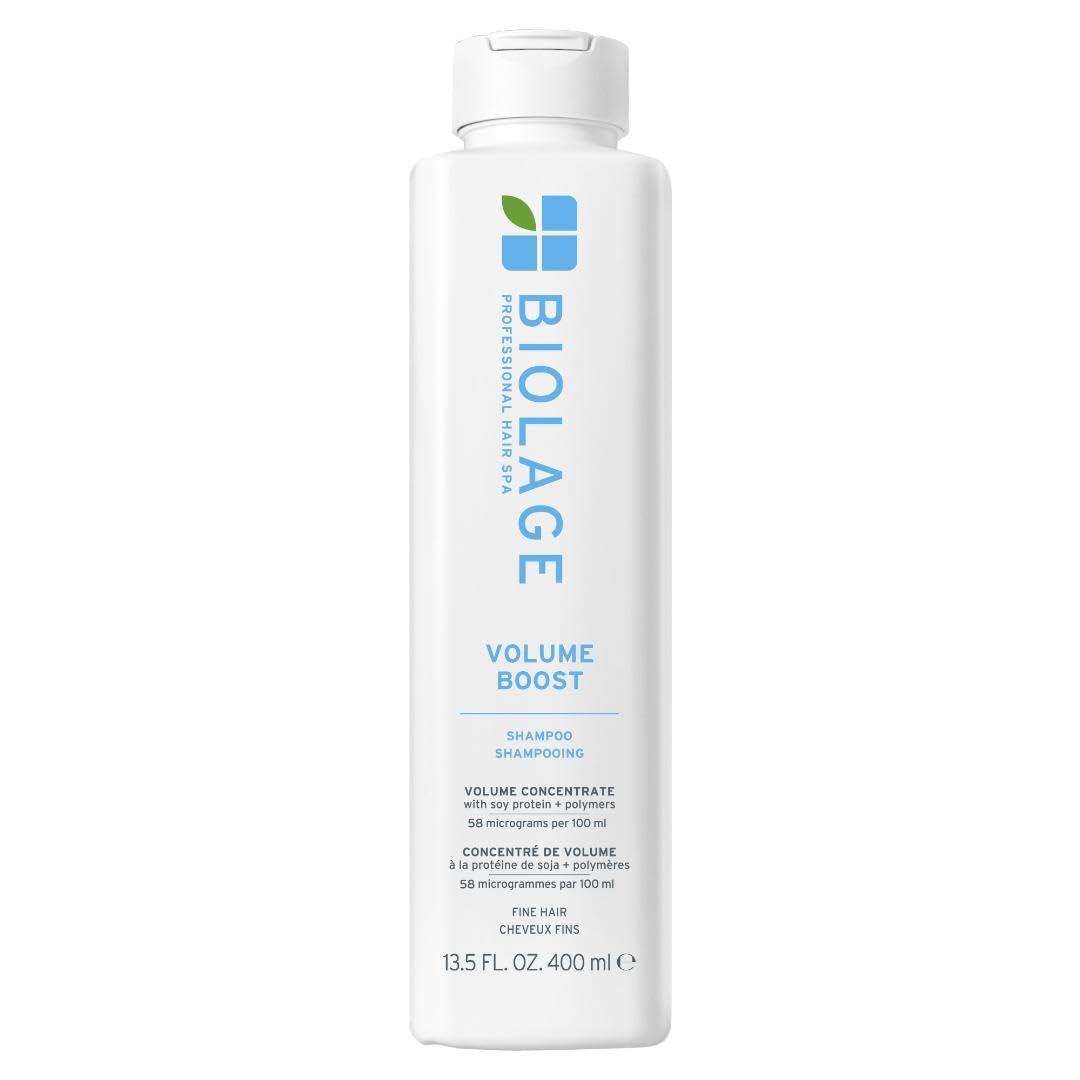 Biolage Volume Boost Shampoo - Long-Lasting Volume, Gently Cleanses, Adds Lightweight Shine To Fine Hair, Soy Protein & Polymers, Vegan, Paraben-Free (13.5 Fl Oz)