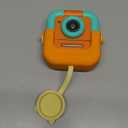 Kids Instant Print Camera with Accessories – Fun, Creative & Ink-Free Printing, Orange 
