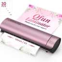 Laminator Machine Thermal Laminating Machine with Sheets 11x17 Personal Laminator for Teachers, 13 Inch Lamination Machine 60S Warm Up Office Presentation laminators, A3 Portable Paper Laminate Kit (Pink)