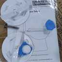 Deer Valley DV-1F026R Elongated One Piece Toilet with ADA Comfortable Seat Height, Dual Flush 1.1/1.6 GPF, Powerful & Quiet Modern Toilet for Bathroom, 10" Rough-In