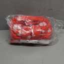 Vvinca Toddler Swim Vest for Kids 13-30lbs Boys Girls Puddle Kid Jumper Toddlers Pool Floaties Jacket with Adjustable Crotch Strap Sleeves Shoulder for 1-3 Yrs Old Baby Infant Learn to Swim (04-Red Flower)