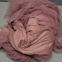 Summer Women Tulle Prom Dress Elegant Bow One Shoulder Slit Evening Party Gown Wedding Guest Bridesmaid Maxi Dress (Medium, #1 Pink)