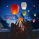20 PCS Color Hanging Paper Lanterns, You can use These Lanterns to Easily Create a Style Festive Atmosphere, Lanterns for Birthday Party Wedding Decoration and Outdoor Events.