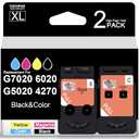 BH-20 CH-20 Print Head Remanufactured use for G7020 G6020 G5020 G3260 G3270 G3262 G2260 G1230 G1220 Replacement Ink cartridges MegaTank Printer Head Set Combo Pack