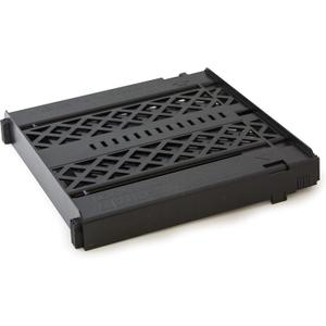 LockerMate Adjust-A-Shelf Locker Shelf for School Organization, Adjustable 12-15", Holds Up to 10 lbs, Black