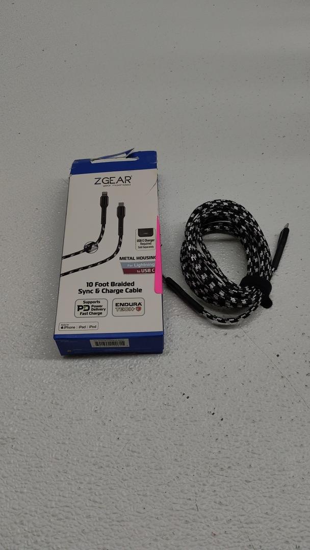 ZGR 10FT ENDURATECH LIGHTNING USB C CBL