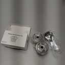 NESSUS 2 Pack Reusable K Cup for Keurig 1.0, Stainless Steel Reusable K Cups for Keurig 1 Prong Coffee Maker K Cup Reusable Coffee Pods with Heat Resistant Handles and Scoop, NO BPA