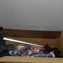 Drywall Sander, 1000W Popcorn Ceiling Removal Tool, Foldable Automatic Drywall Sander with Vacuum Dust Collection, LED Light, 6 Variable Speed 800-2200RPM,15Pcs Sanding Discs (Red