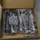 Ravinte 35 Pack 6-1/4 Inch Kitchen Square Cabinet Handles Matte Black Stainless Steel Drawer Pulls Hardware