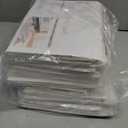 Linen Closet Organizers And Storage, 12 Pack Closet Storage Bins Linen Closet Baskets for Closet Organization Foldable Closet Organizer Bins with Clear Window For Organizing Clothing, Jeans, Shelves