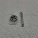 Burkit M12 X 1.25 Tap and Die Set Right Hand, M12 x 1.25 Machine Thread Tap and Round Die