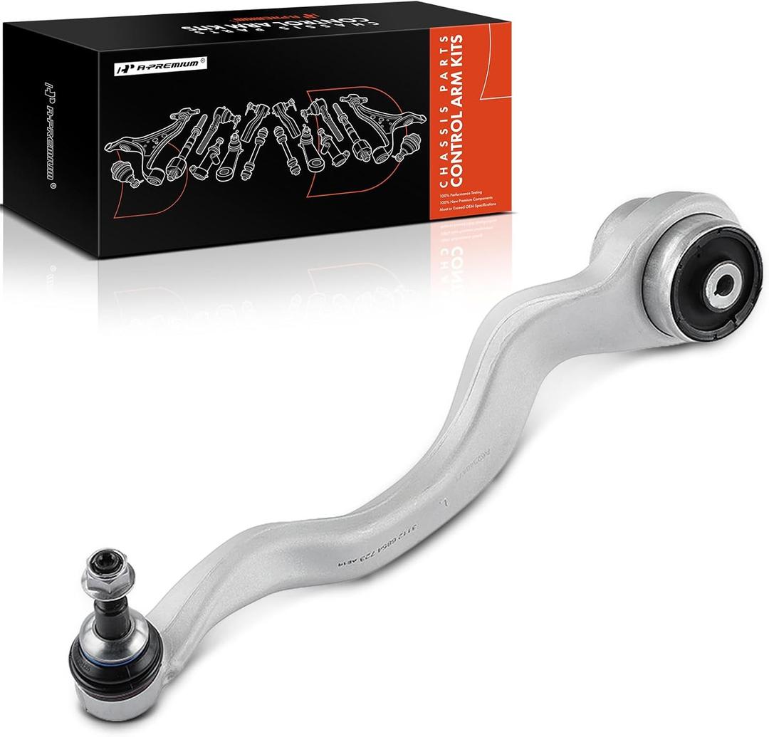A-Premium Front Left Forward Lower Control Arm, with Ball Joint & Bushing, Compatible with BMW 228i/230i/320i/328d/328i GT/328i/330i/335i/340i/428i/430i/435i/440i/M235i/M240i (xDrive)