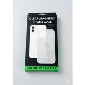 CLEAR MAGNETIC PHONE CASE For Iphone 12 Pro Max